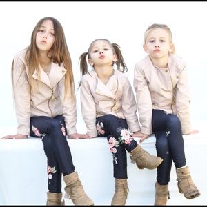 Modern Butterfly Co. Baby Leggings fits 12-18 M